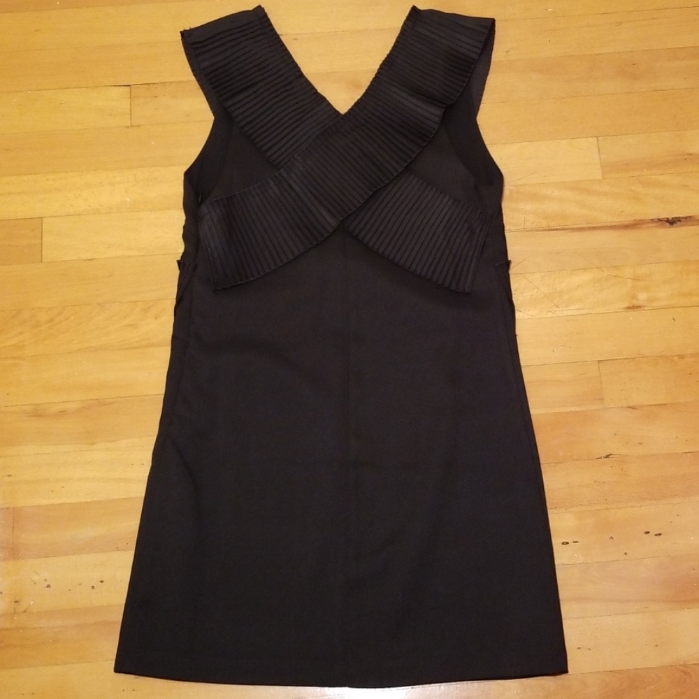 English Factory black ruffled mini dress XSmall - Picture 5 of 8